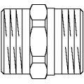 Oventrop Двойной ниппель Cofit S 1504054