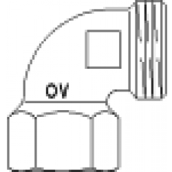 Oventrop Угольник-переход Cofit S 1504354