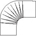 Unitherm Колено для дымохода URB 11/90 A